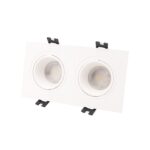 ST906.508.02_2 Светильник встраиваемый со сменным модулем ST-Luce белый/прозрачный LED 1*11.2W 4000K Встраиваемые светильники — изображение 2