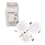 ST907.508.01_3 Светильник встраиваемый со сменным модулем ST-Luce белый/прозрачный LED 1*5.5W 4000K Встраиваемые светильники — изображение 7