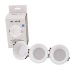 ST907.518.01_3 Светильник встраиваемый со сменным модулем ST-Luce белый/прозрачный LED 1*5.6W 4000K Встраиваемые светильники