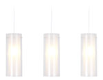 TR3675/3 CH/CL/FR хром/прозрачный/белый матовый E14/3 max 40W 640*110*900