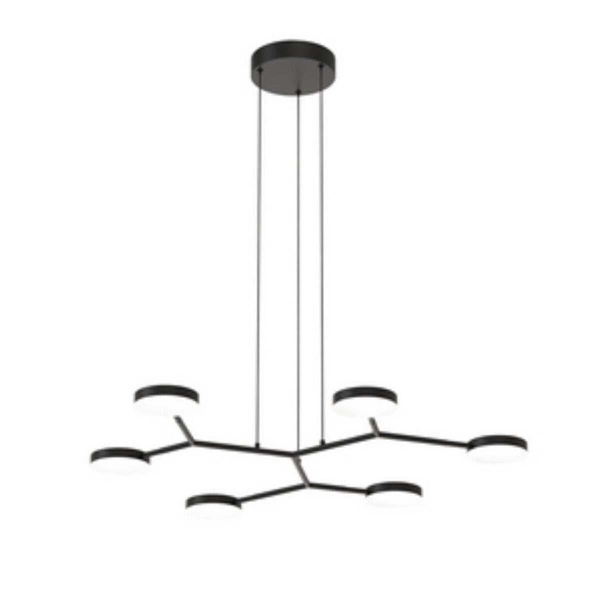 4632-6P, подвесная люстра, L870xW820xH200/1500, 6xLEDx6W, 1900LM, 4000K, included — изображение 1