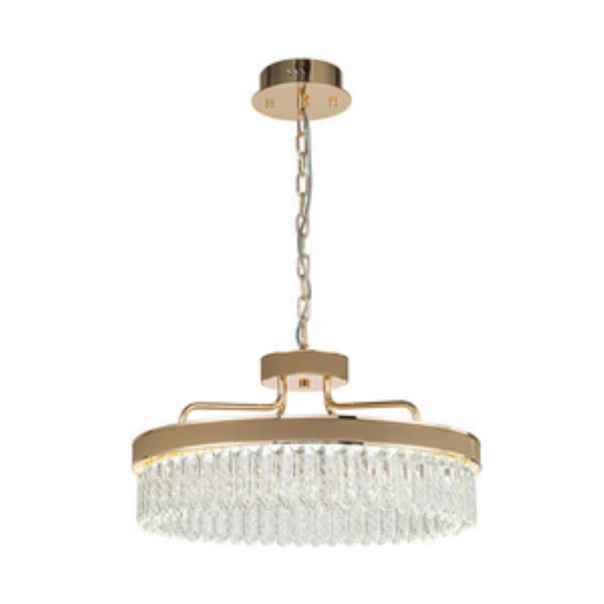 4304-6P, подвесная люстра, D600xH350/1165, LEDx60W, 3650LM, 3000K/4000K/6000K, included — изображение 1