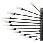 в наличии 733247 Люстра RAGNO 24х40W G9 ЧЕРНЫЙ МАТОВЫЙ - купить в интернет-магазине Светильники Торг