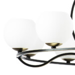 в наличии 762117 Люстра ENNA 11х40W E14 ЧЕРНЫЙ/ЗОЛОТО - купить в интернет-магазине Светильники Торг