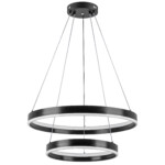 в наличии 736427 Люстра ROTONDA 165W LED 5040LM 120G ЧЕРНЫЙ 3000-6000K - купить в интернет-магазине Светильники Торг