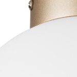 в наличии 812023 Люстра GLOBO 1х40W E14 ШАМПАНЬ/БЕЛЫЙ - купить в интернет-магазине Светильники Торг