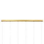 в наличии 815501 Люстра DAFNE LED 5x8.5W ЛАТУНЬ 3000K - купить в интернет-магазине Светильники Торг