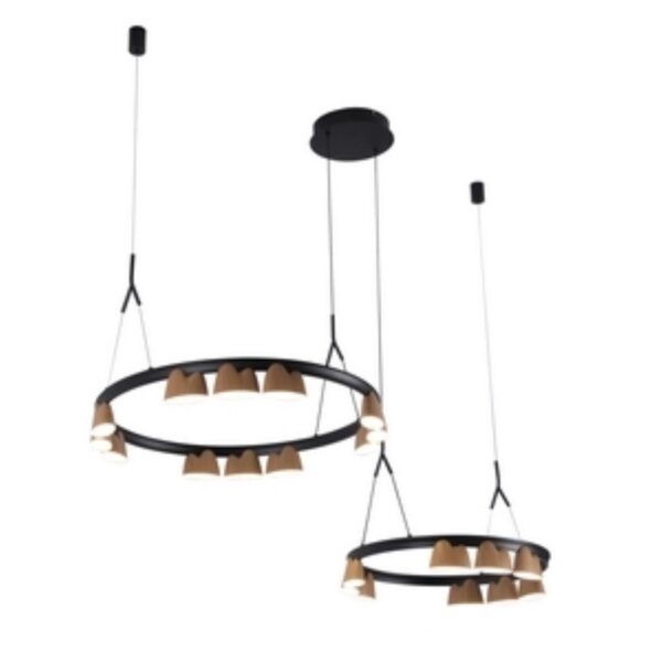 4266-21P, подвесная люстра, L875xW600xH400/1610, LEDx95W, 4085LM, 4000K, included
