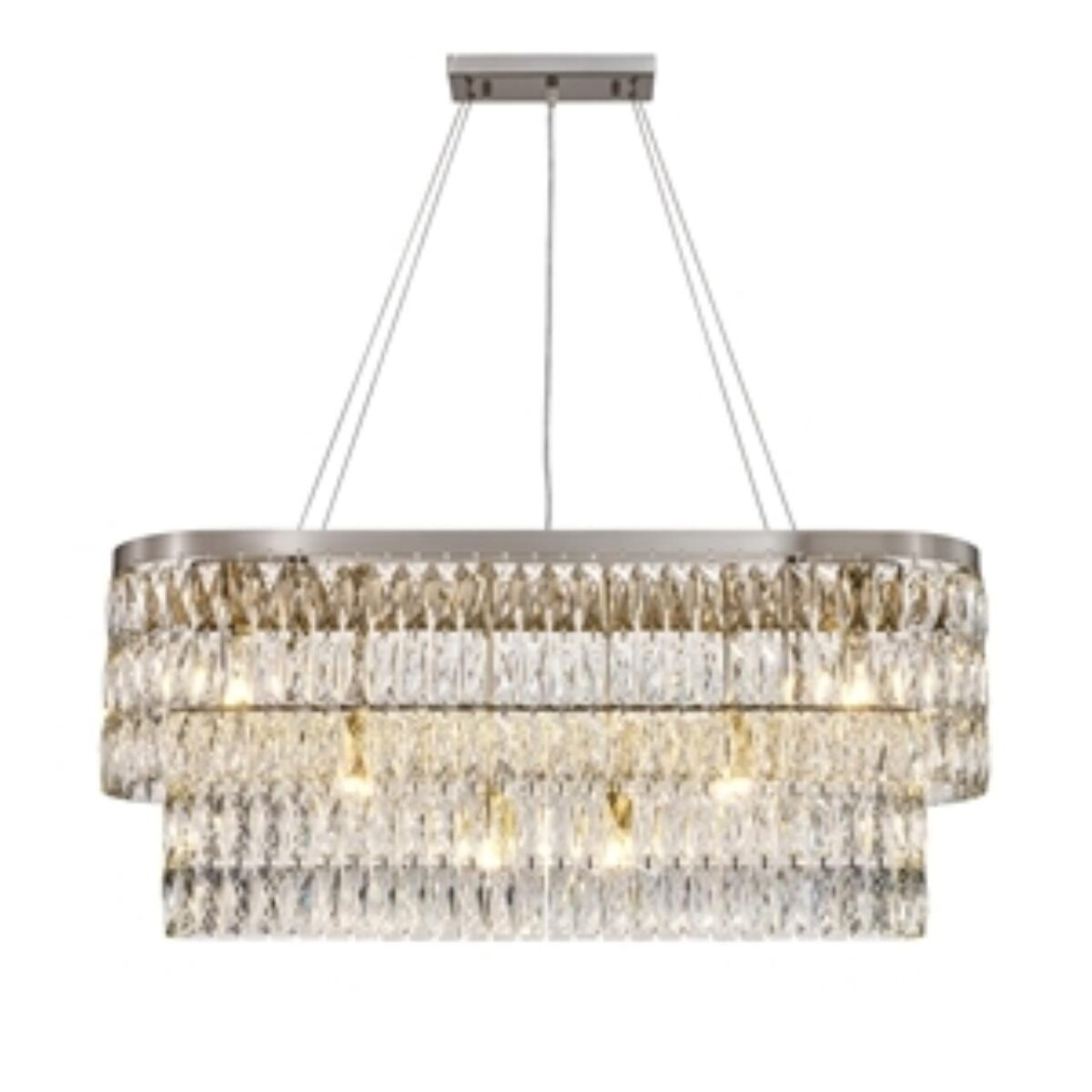 4715-12U, Подвесная люстра, L1000xW290xH450/1950, 12xG9x40W, excluded — изображение 1