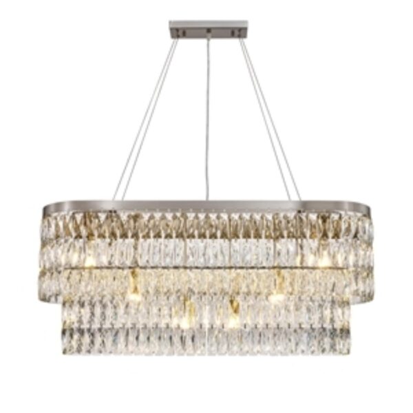 4715-12U, Подвесная люстра, L1000xW290xH450/1950, 12xG9x40W, excluded