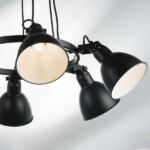 в наличии 761167 Люстра ACROBATA 6х40W E14 ЧЕРНЫЙ - купить в интернет-магазине Светильники Торг