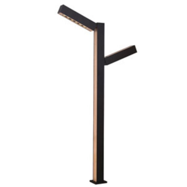 4388-2F, уличный светильник, L490xW100xH910, LEDx12W, 1050LM, 3000K, IP54, included