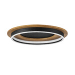 в наличии 723017 Люстра LODI LED 25W 2000LM ЧЕРНЫЙ/ДЕРЕВО 3000K - купить в интернет-магазине Светильники Торг