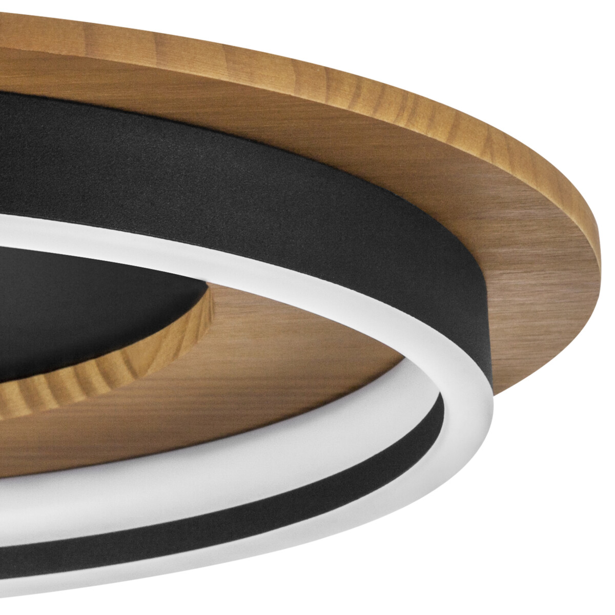 в наличии 723017 Люстра LODI LED 25W 2000LM ЧЕРНЫЙ/ДЕРЕВО 3000K - купить в интернет-магазине Светильники Торг