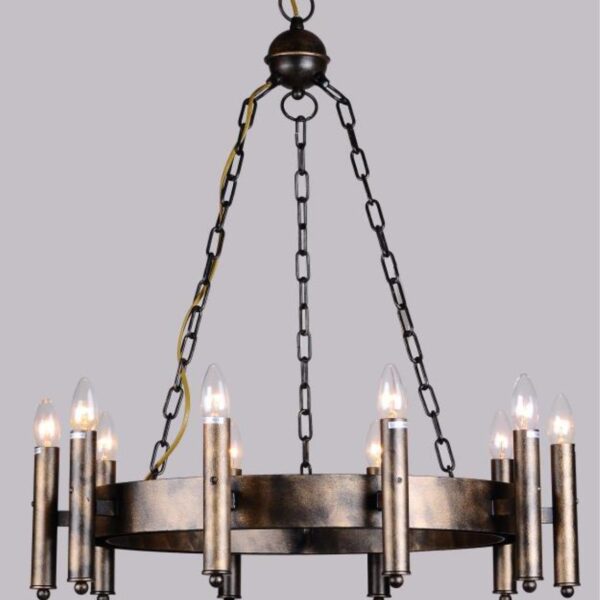 1144-10P, люстра подвесная, D700xH2000, 10xE14x60W, excluded