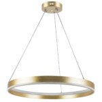 в наличии 736402 Люстра ROTONDA 91W LED 4823LM 120G ЗОЛОТО 3000-6000K - купить в интернет-магазине Светильники Торг