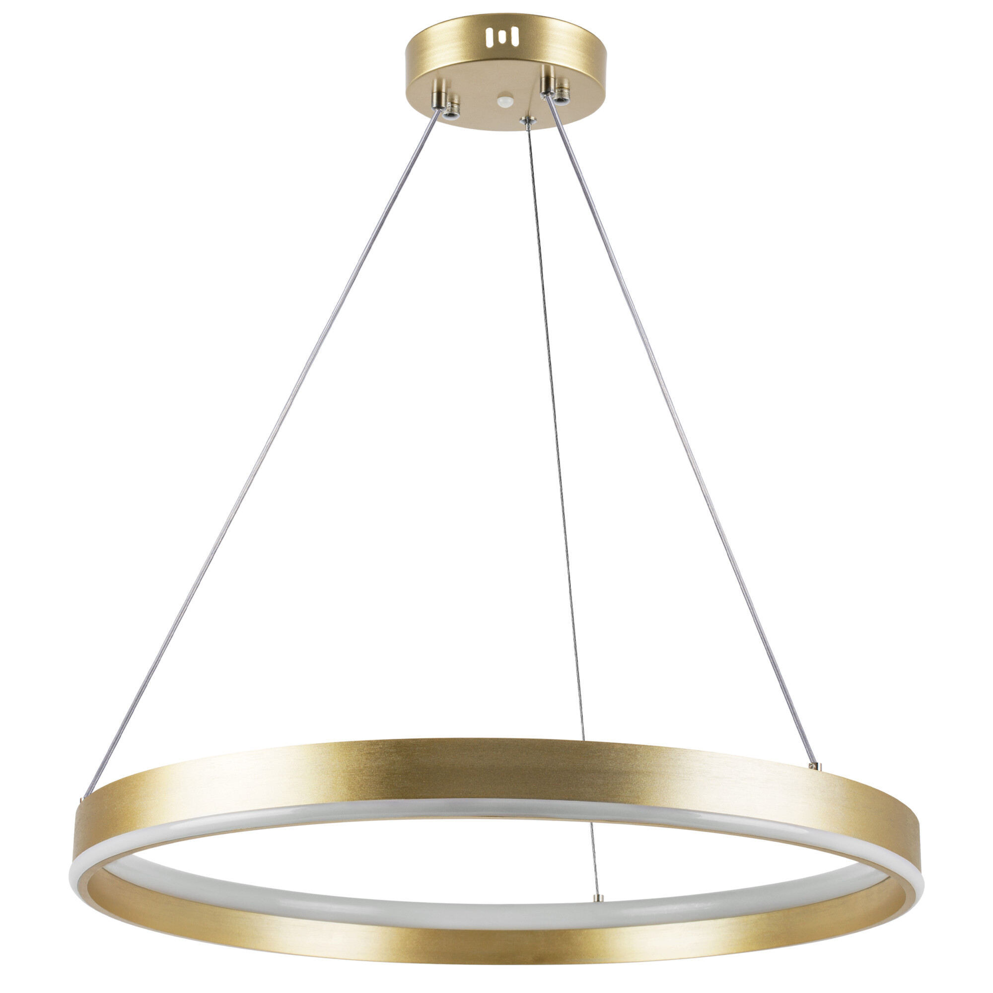 в наличии 736402 Люстра ROTONDA 91W LED 4823LM 120G ЗОЛОТО 3000-6000K - купить в интернет-магазине Светильники Торг