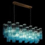 10580/1000R Clear blue Подвесной светильник LOFT IT Murano — изображение 2