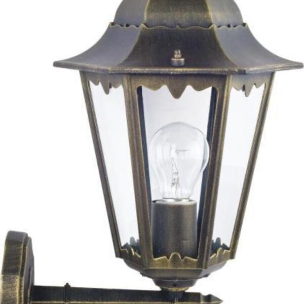 1808-1W, уличный светильник, D260*W190*H515, 1xE27x100W, IP44, excluded