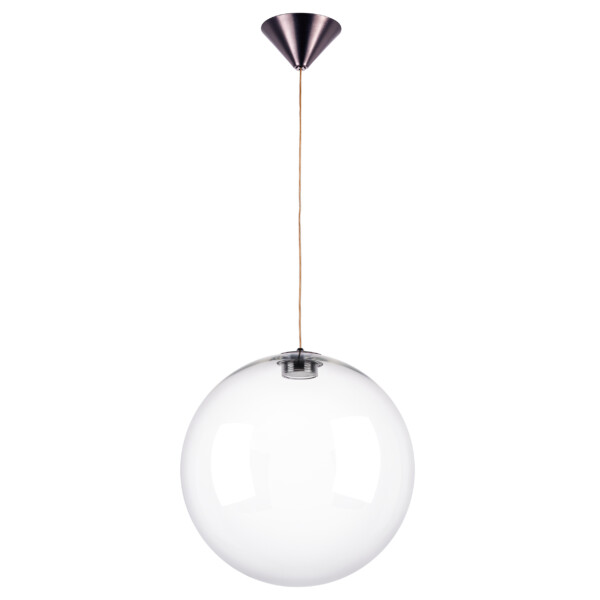 в наличии 801020 Люстра SFERETTA LED 1х3W 145LM КОФЕЙНЫЙ/ПРОЗРАЧНЫЙ 3000K - купить в интернет-магазине Светильники Торг