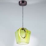 в наличии 796114 Люстра CARAMELLO LED 6W 110LM КОФЕЙНЫЙ/ЗЕЛЕНЫЙ 3000K - купить в интернет-магазине Светильники Торг