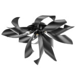 в наличии 754167 Люстра TURBIO 6х6W (led) G9 ЧЕРНЫЙ - купить в интернет-магазине Светильники Торг