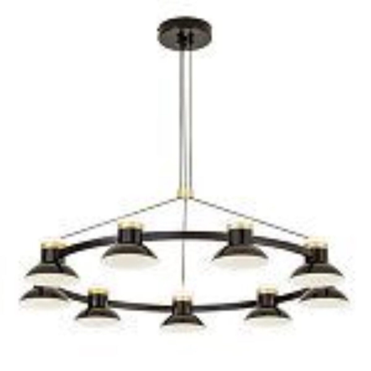 4516-9P, подвесная люстра, D880xH300/1800, 9xLEDx10W, 7200LM, 4000K, included — изображение 1