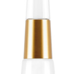 в наличии 757013 Люстра CONE LED 5W 280LM ЗОЛОТО/БЕЛЫЙ/ПРОЗРАЧНЫЙ 3000K - купить в интернет-магазине Светильники Торг