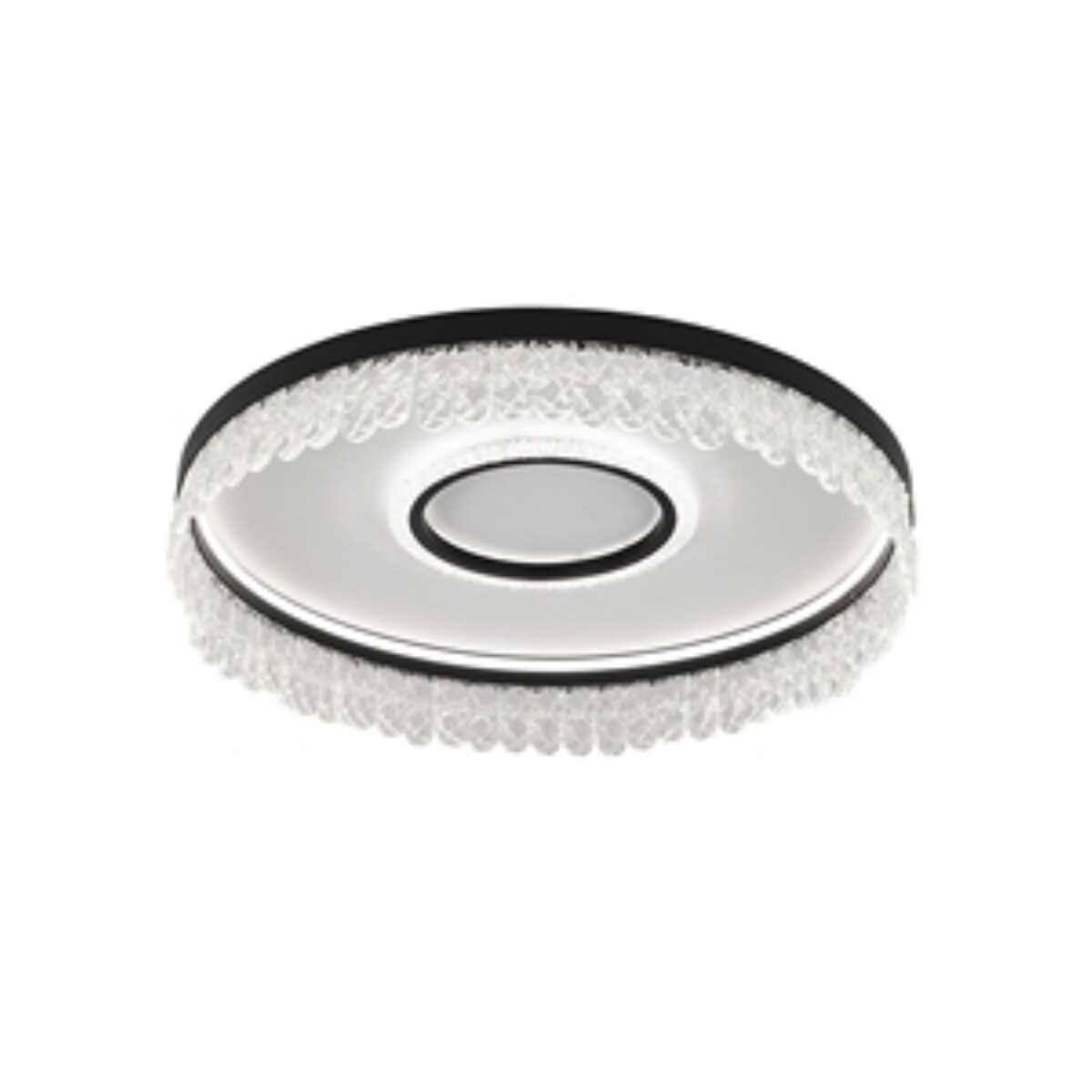 4187-2C, потолочная люстра, D600xH130, LEDx22W + LEDx136W, 7110LM, 3000-6000K, included, remote control — изображение 1