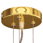 в наличии 758082 Люстра подв. DIAFANO 8х40W G9 ЗОЛОТО/БЕЛЫЙ - купить в интернет-магазине Светильники Торг