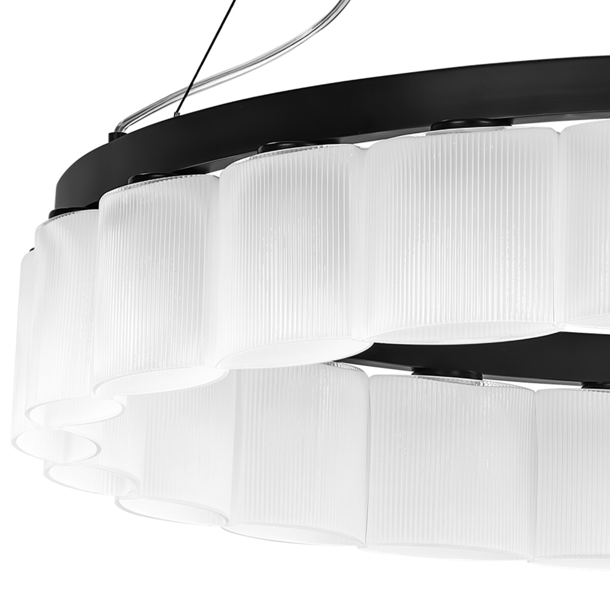 в наличии 812236 Люстра NIBBLER 23х6W(Led) G9 ЧЕРНЫЙ/БЕЛЫЙ - купить в интернет-магазине Светильники Торг