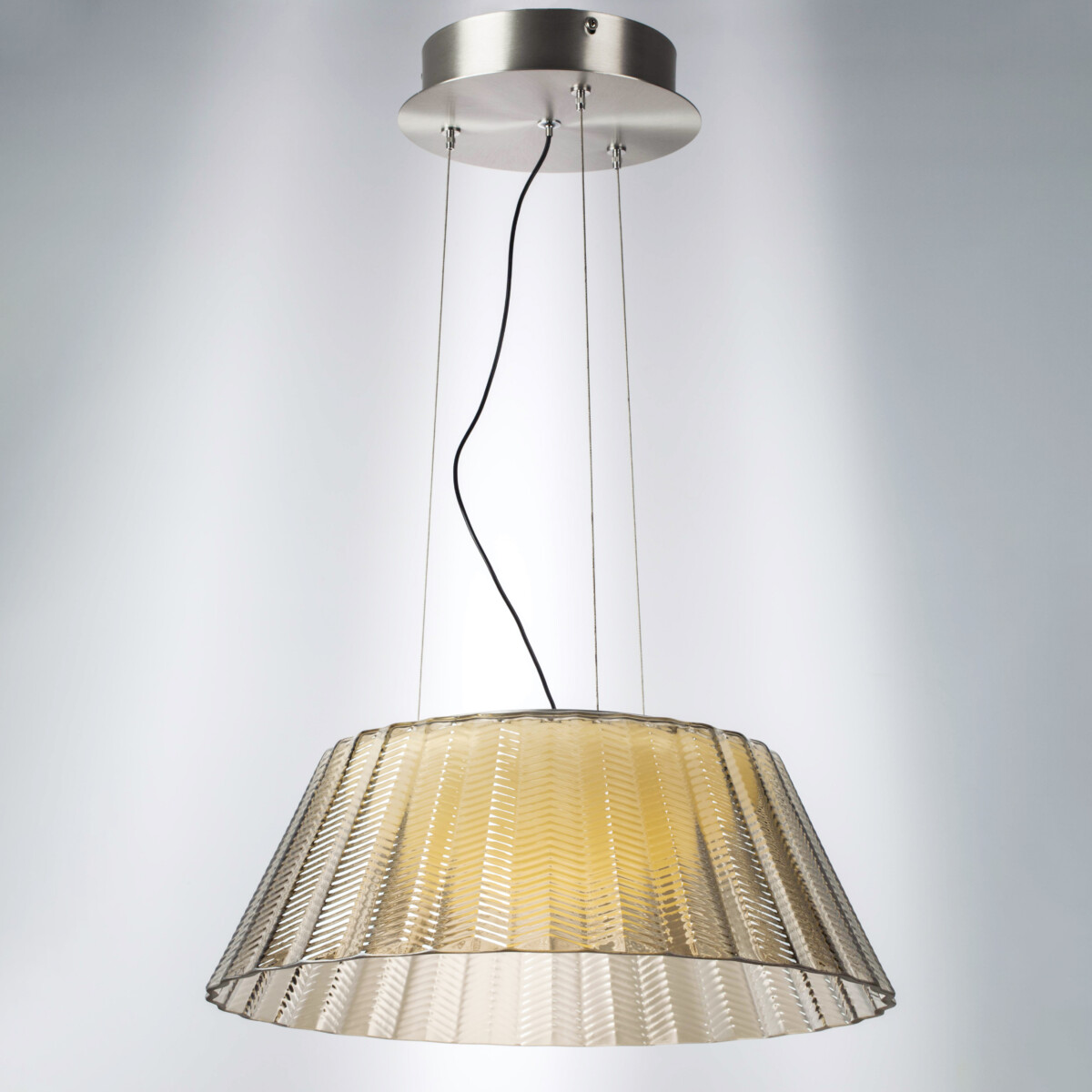 в наличии 794113 Люстра NAPOLI LED 12W 700LM АЛЮМИНИЙ/КОНЬЯК 3000K - купить в интернет-магазине Светильники Торг