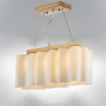 802135 Подвес NUBI LEGNO 3х40W E27 СВЕТЛОЕ ДЕРЕВО/БЕЛЫЙ — изображение 4
