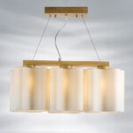 802135 Подвес NUBI LEGNO 3х40W E27 СВЕТЛОЕ ДЕРЕВО/БЕЛЫЙ — изображение 5