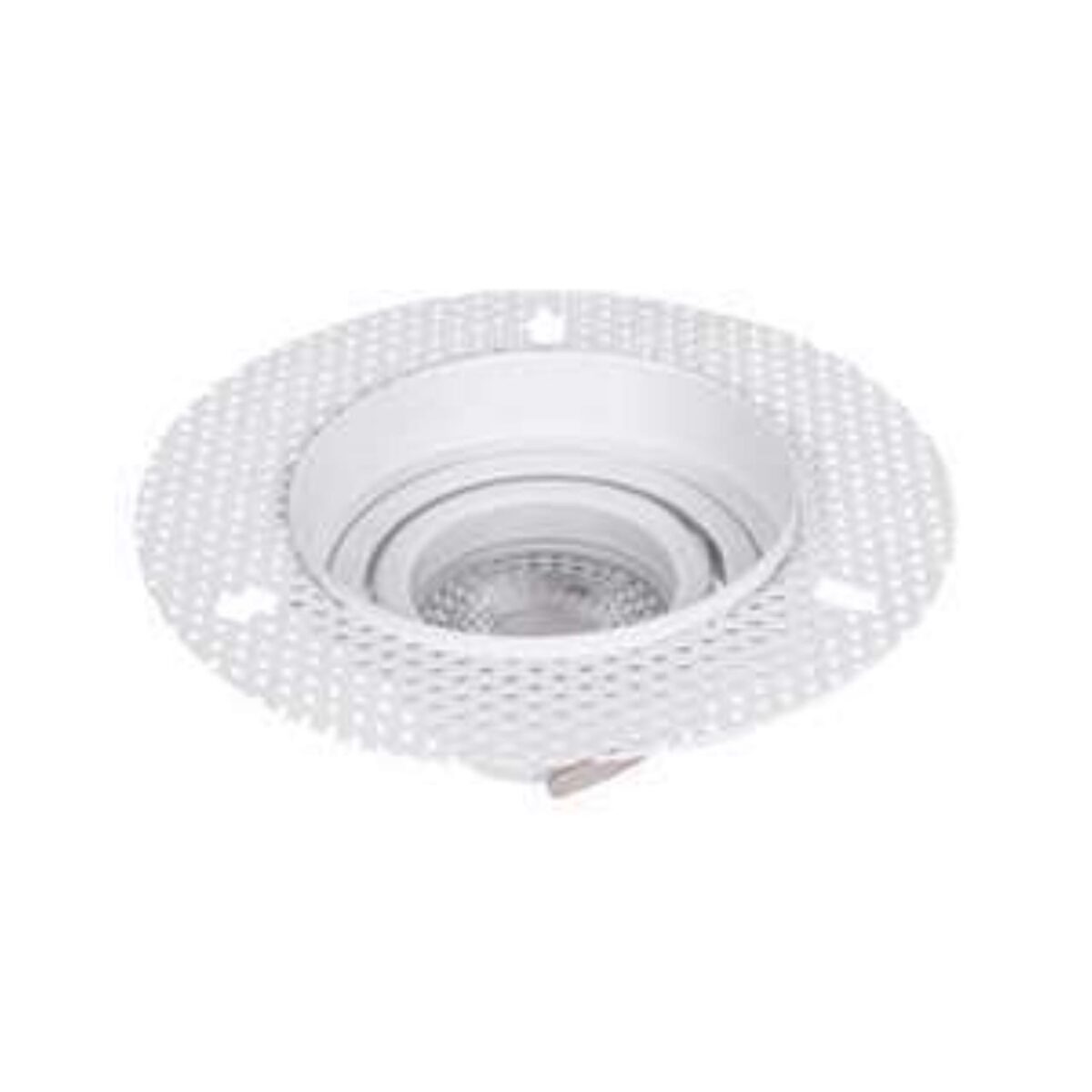 4533-1C, врезной светильник под штукатурку, D125xH36, cutout:D80, 1xGU10x35W, IP20, excluded — изображение 1