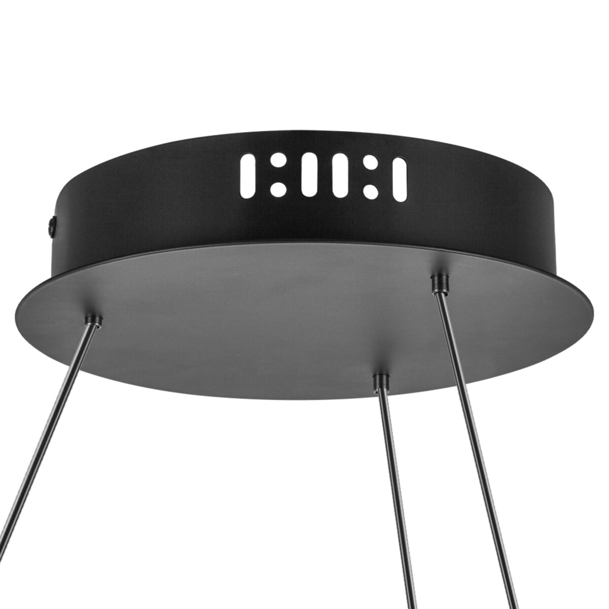 в наличии 736267 Люстра ROTONDA 30W LED 1474LM 360G ЧЕРНЫЙ 3000K - купить в интернет-магазине Светильники Торг