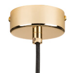 в наличии 816017 Люстра DUMO 1х40W E14 ЧЕРНЫЙ МАТОВЫЙ/ЗОЛОТО - купить в интернет-магазине Светильники Торг