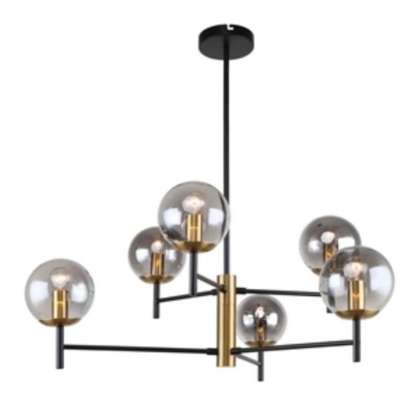 3088-6P, потолочная люстра, D780xH410/710, 6xE14x40W, excluded