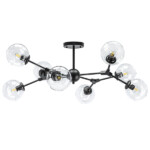 в наличии 785087 Люстра BETA 8x40W E27 ЧЕРНЫЙ - купить в интернет-магазине Светильники Торг