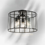 в наличии 798257 Люстра GENNI 5х40W E27 ЧЕРНЫЙ МАТОВЫЙ/ПРОЗРАЧНЫЙ - купить в интернет-магазине Светильники Торг