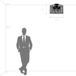 в наличии 798257 Люстра GENNI 5х40W E27 ЧЕРНЫЙ МАТОВЫЙ/ПРОЗРАЧНЫЙ - купить в интернет-магазине Светильники Торг