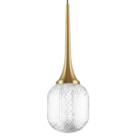 в наличии 738011 Люстра ACRILE 7W LED 429LM 360G ЗОЛОТО 3000K - купить в интернет-магазине Светильники Торг