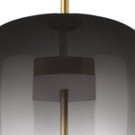 в наличии 804718 Торшер CUPOLA LED 1х18W 900LM ЗОЛОТО/ДЫМЧАТЫЙ 3000K - купить в интернет-магазине Светильники Торг