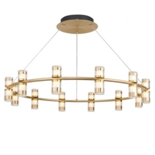 4323-12P, подвесная люстра, D800xH170/1800, 12xLEDx3W, 2880LM, 4000K, included