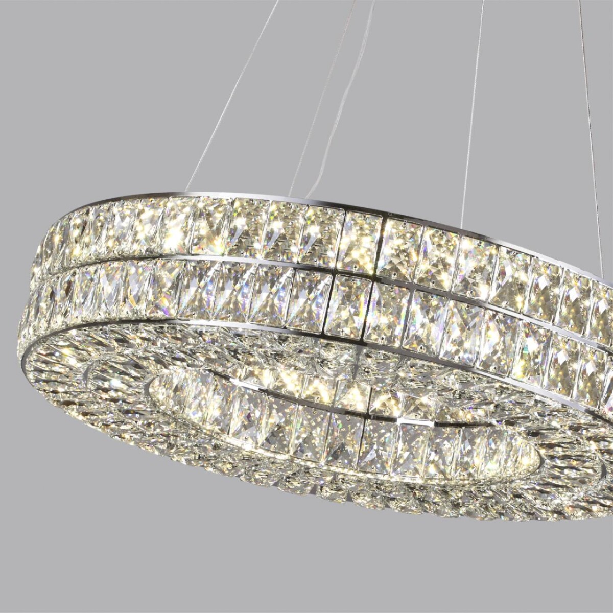4927/52L L-VISION ODL24 583 хром/металл/хрусталь Люстра LED 52W 4000K 2971Лм PANTA — изображение 7