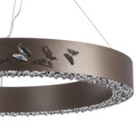 в наличии 701181 Люстра FARAONE 78W LED 7733LM БРОНЗА 3000K - купить в интернет-магазине Светильники Торг