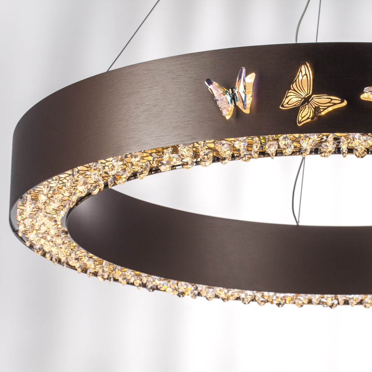 в наличии 701181 Люстра FARAONE 78W LED 7733LM БРОНЗА 3000K - купить в интернет-магазине Светильники Торг