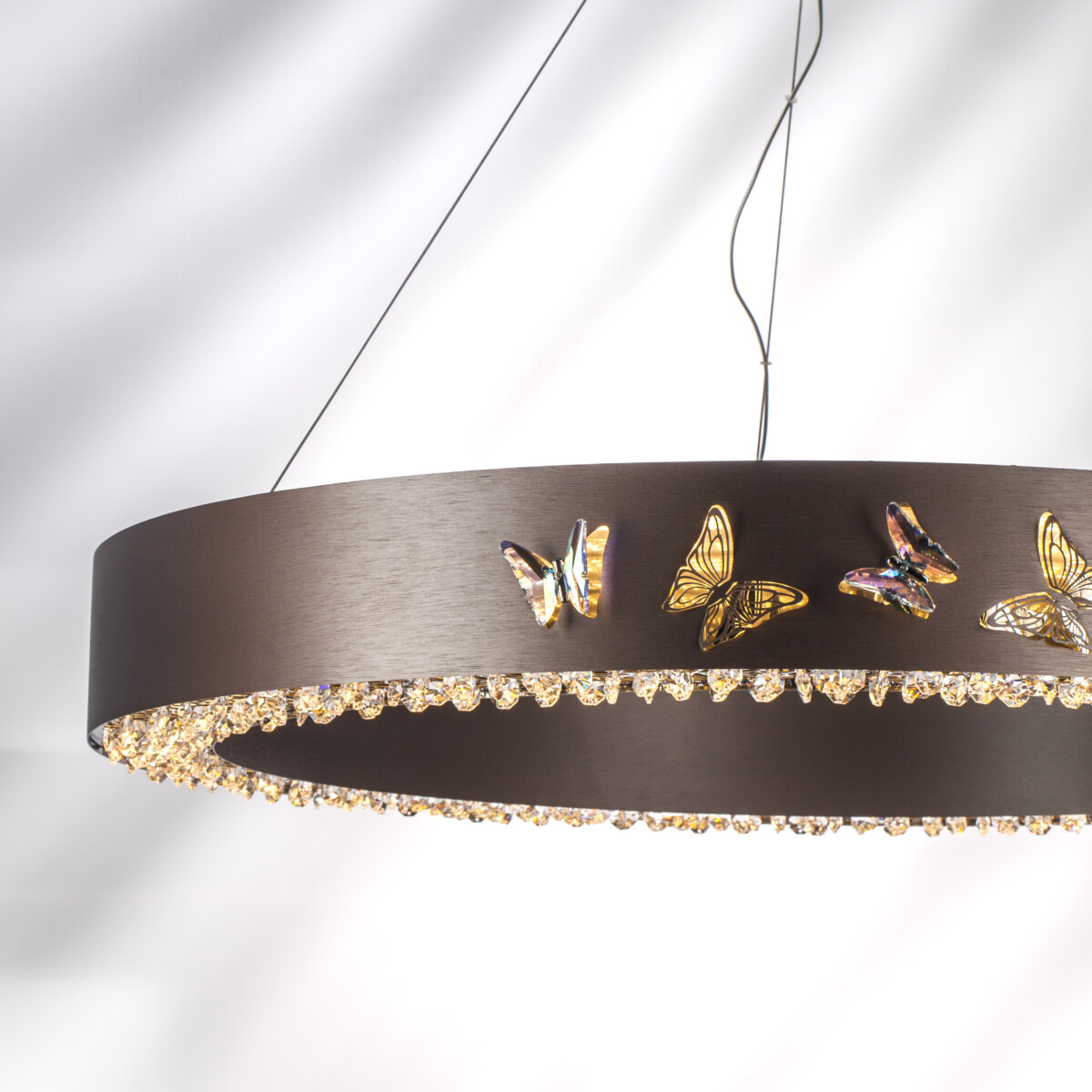 в наличии 701181 Люстра FARAONE 78W LED 7733LM БРОНЗА 3000K - купить в интернет-магазине Светильники Торг