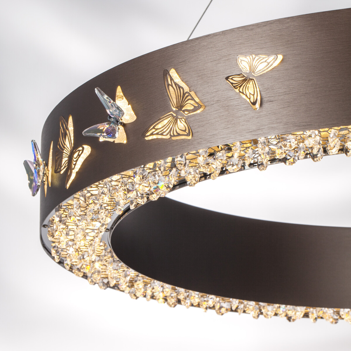 в наличии 701181 Люстра FARAONE 78W LED 7733LM БРОНЗА 3000K - купить в интернет-магазине Светильники Торг