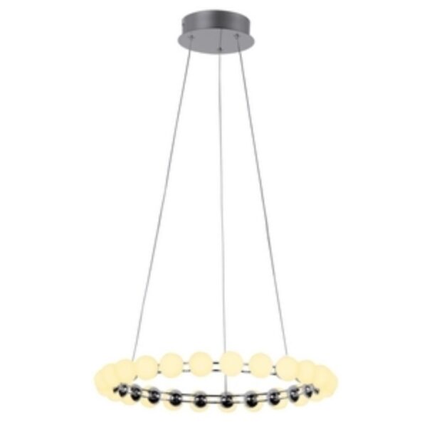 4589-5P, подвесная люстра, D480xH1585, LEDx27W, 2150LM, 4000K, included